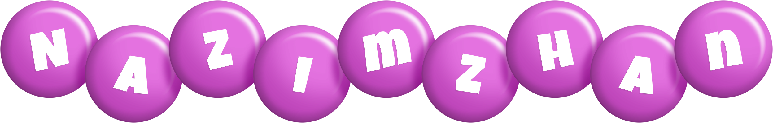 Nazimzhan candy-purple logo