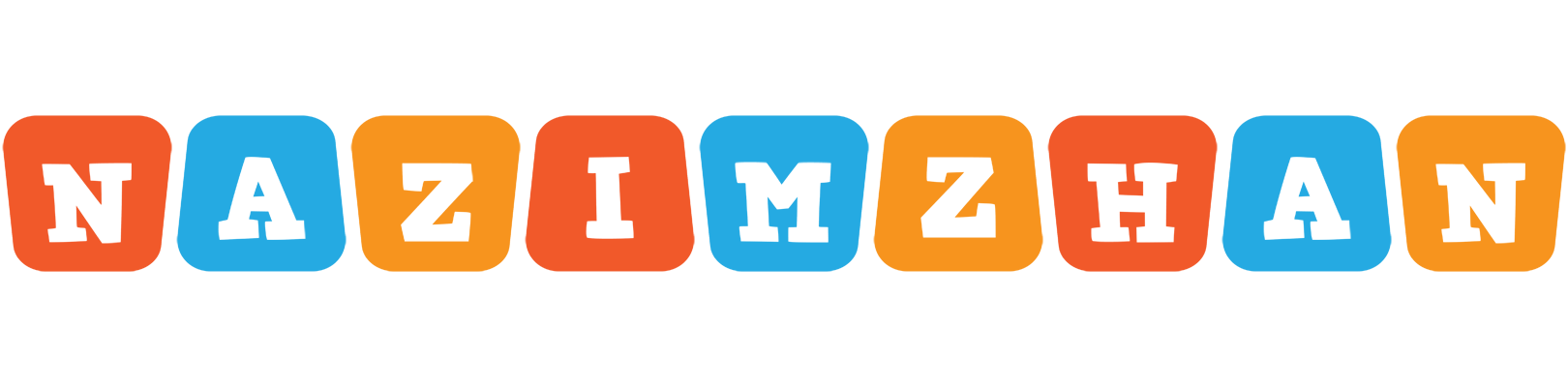 Nazimzhan comics logo