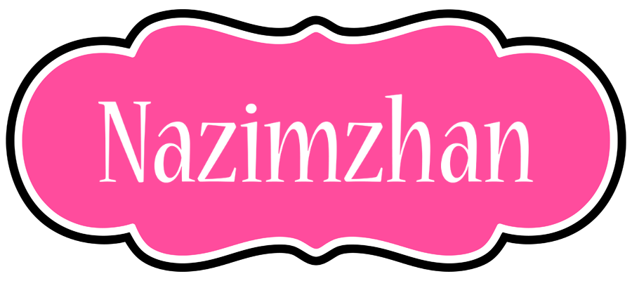 Nazimzhan invitation logo