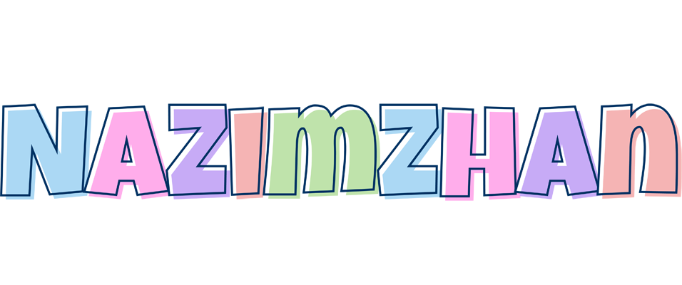 Nazimzhan pastel logo