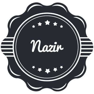 Nazir badge logo