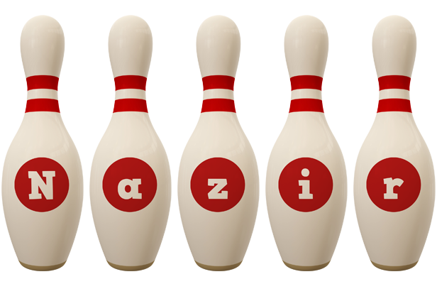 Nazir bowling-pin logo