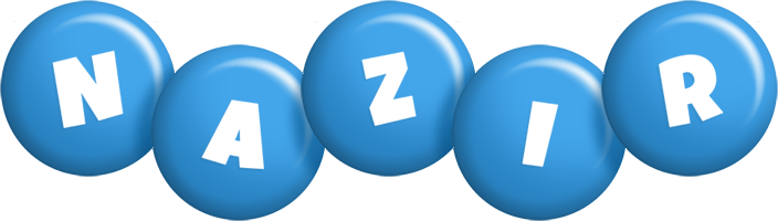 Nazir candy-blue logo