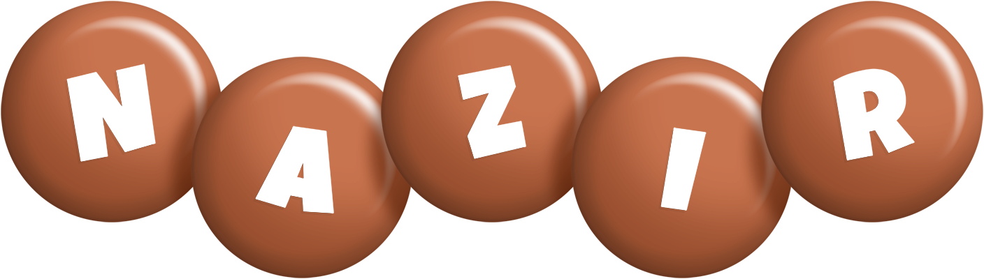 Nazir candy-brown logo