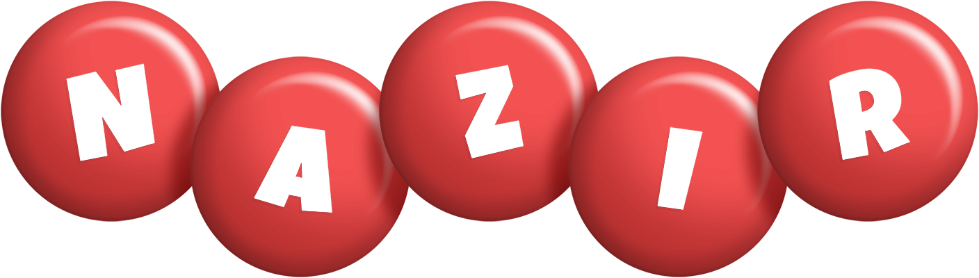 Nazir candy-red logo