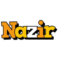 Nazir cartoon logo
