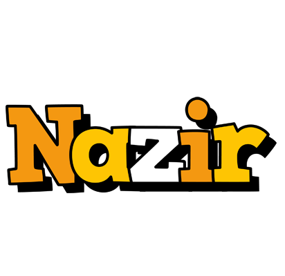 Nazir cartoon logo