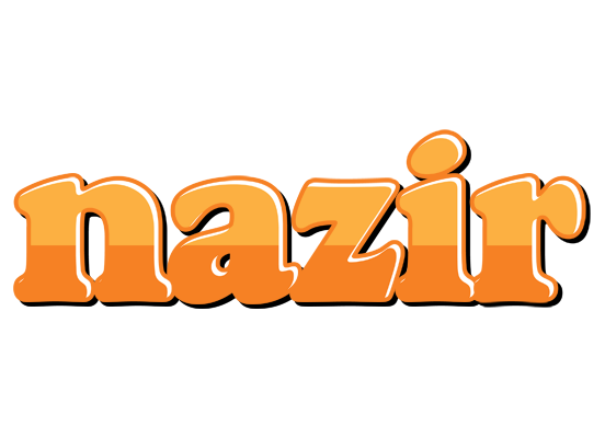 Nazir orange logo