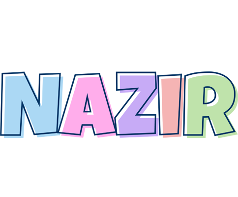 Nazir pastel logo