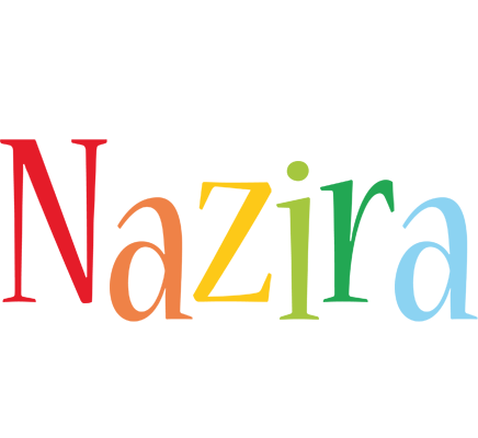 Nazira birthday logo