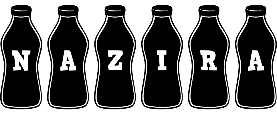 Nazira bottle logo