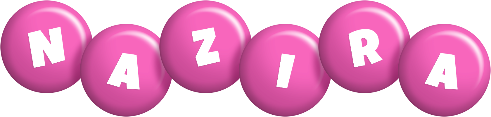 Nazira candy-pink logo