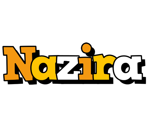 Nazira cartoon logo