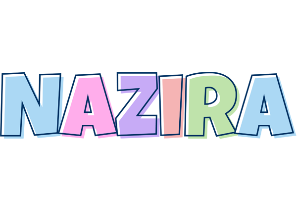 Nazira pastel logo