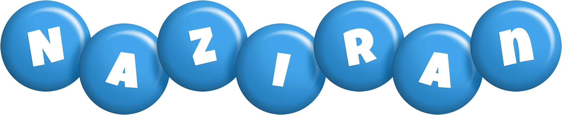Naziran candy-blue logo