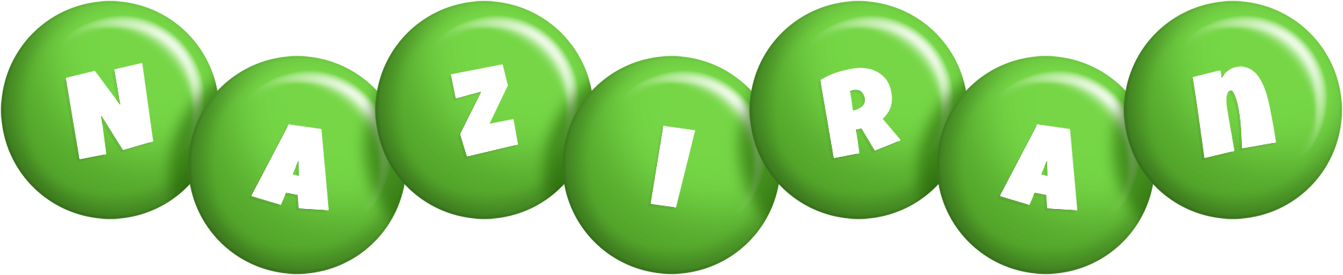 Naziran candy-green logo