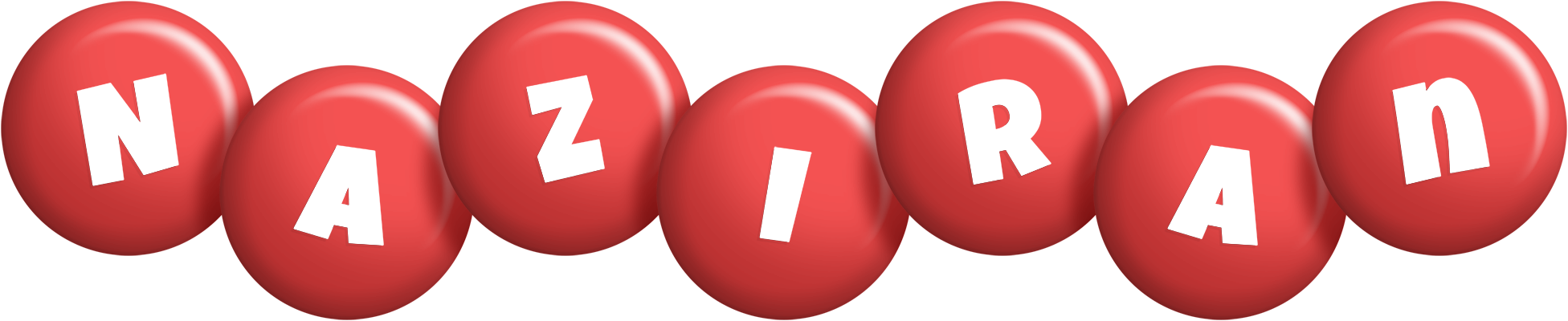 Naziran candy-red logo