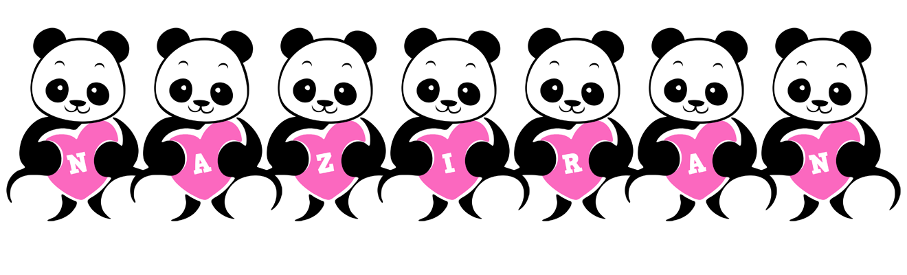 Naziran love-panda logo