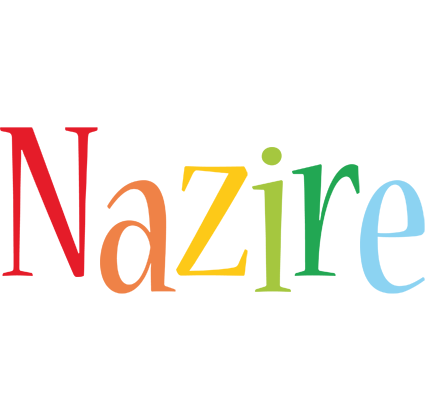 Nazire birthday logo