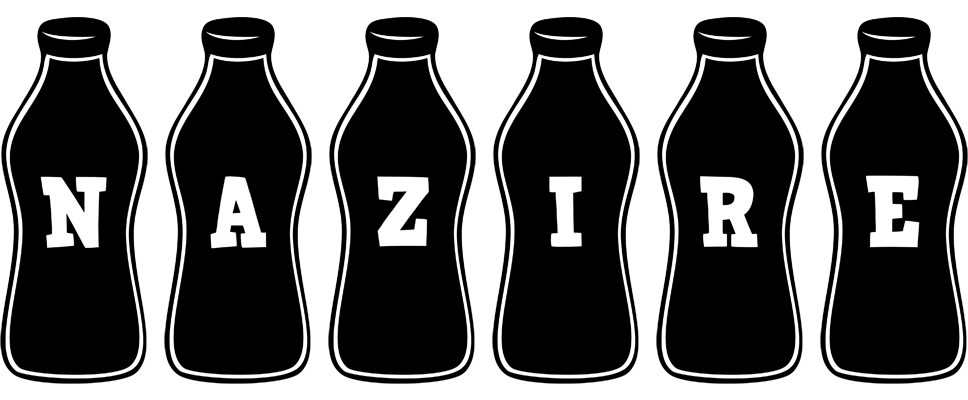 Nazire bottle logo