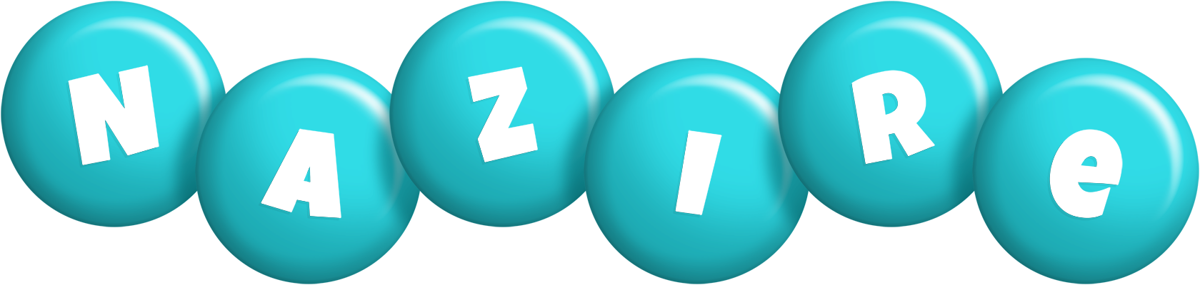 Nazire candy-azur logo
