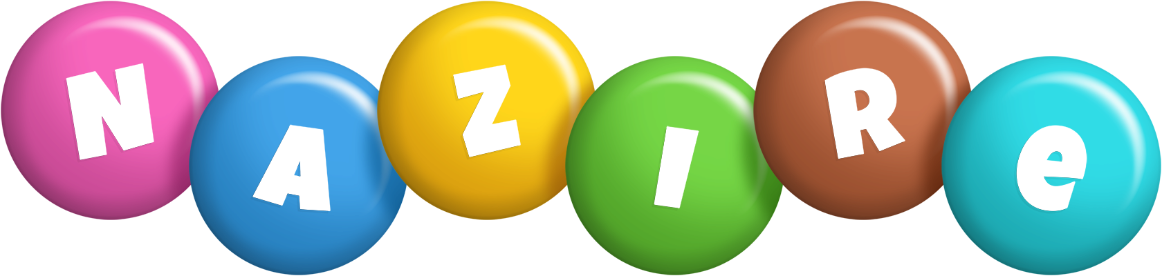 Nazire candy logo