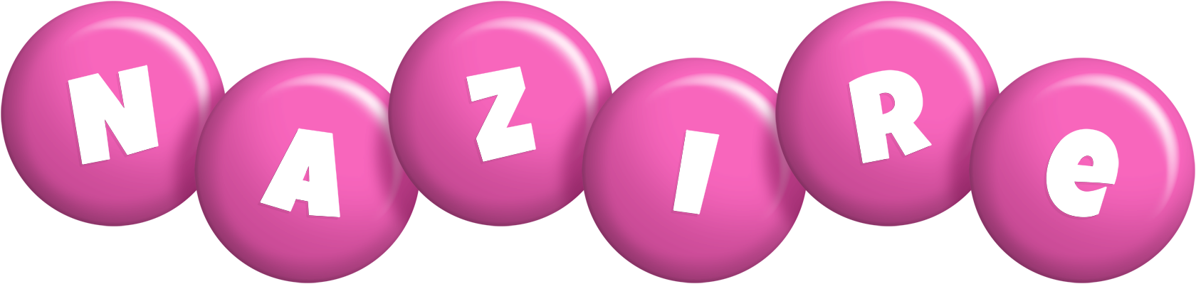 Nazire candy-pink logo