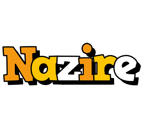Nazire cartoon logo