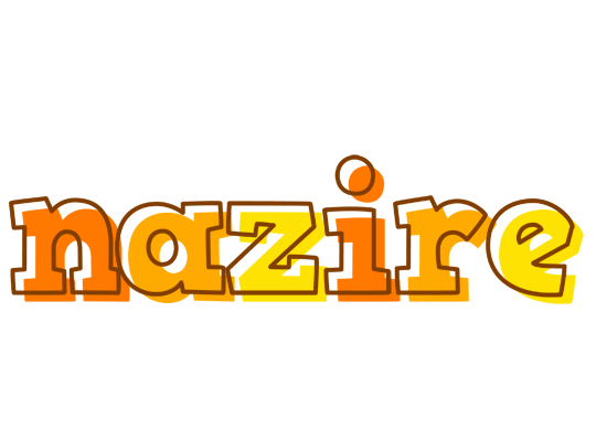 Nazire desert logo