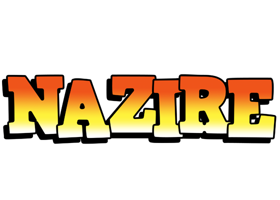 Nazire sunset logo