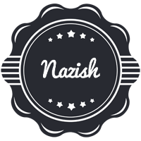 Nazish badge logo