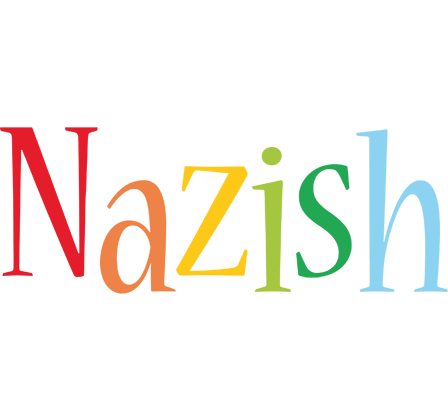 Nazish birthday logo