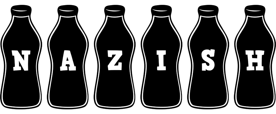 Nazish bottle logo