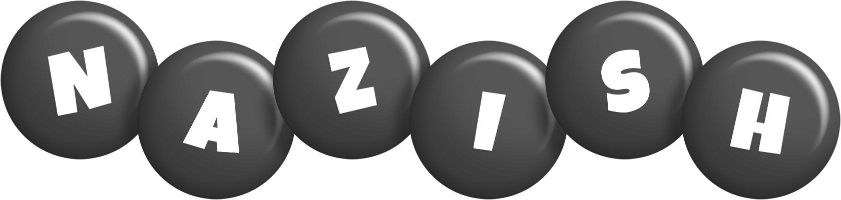 Nazish candy-black logo