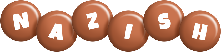 Nazish candy-brown logo