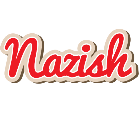 Nazish chocolate logo