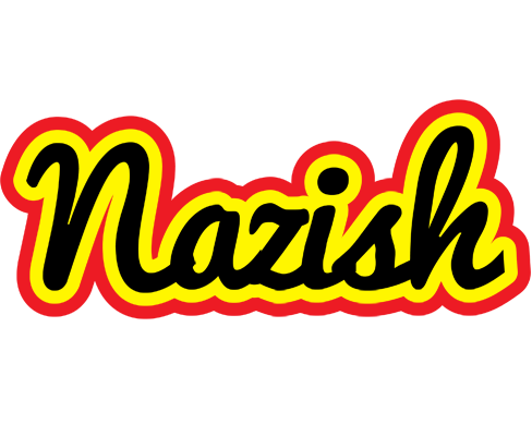 Nazish flaming logo