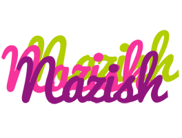 Nazish flowers logo