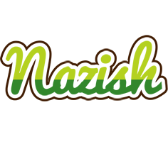 Nazish golfing logo