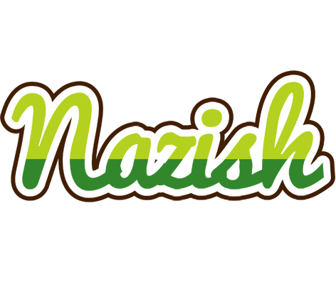 Nazish golfing logo