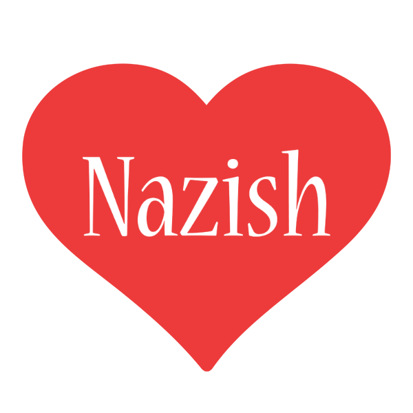 Nazish love logo