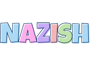 Nazish pastel logo