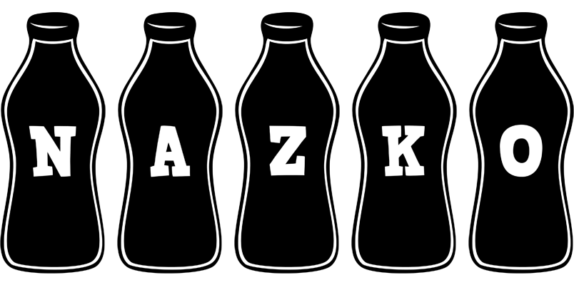 Nazko bottle logo