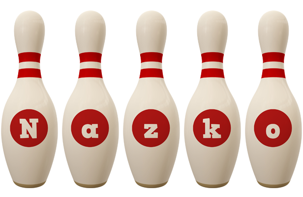 Nazko bowling-pin logo