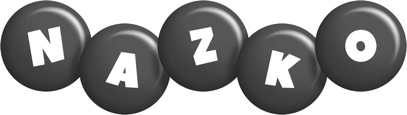 Nazko candy-black logo