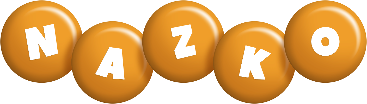 Nazko candy-orange logo