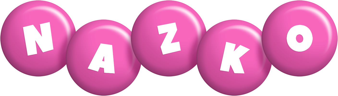 Nazko candy-pink logo