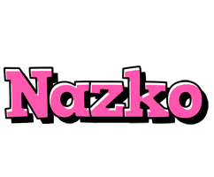 Nazko girlish logo