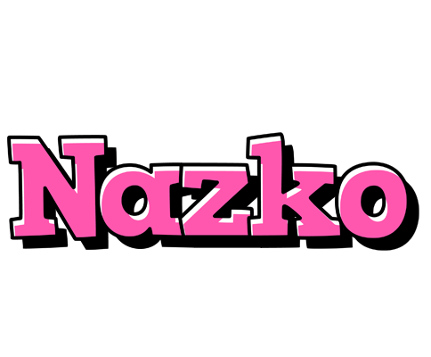 Nazko girlish logo