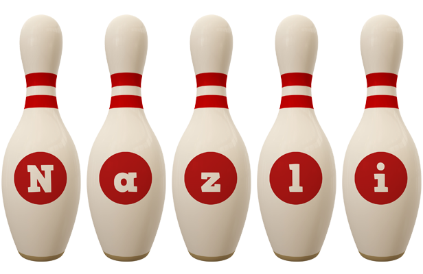 Nazli bowling-pin logo